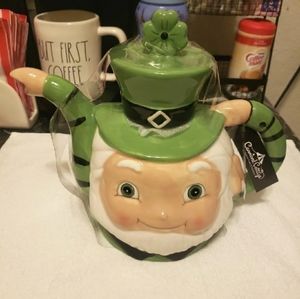 Johanna Parker Leprechaun Tea Pot